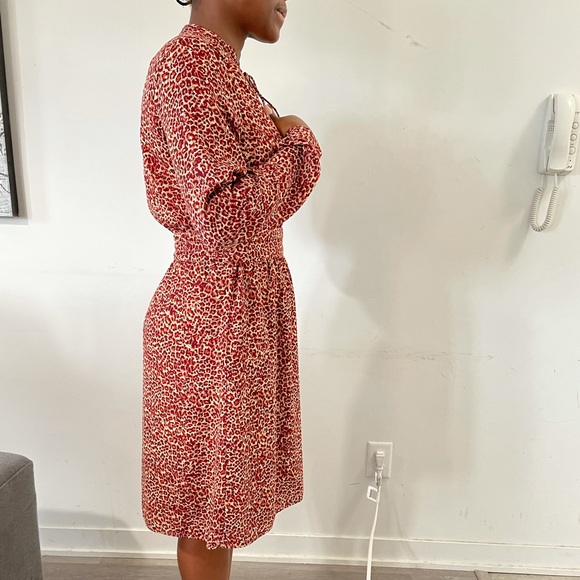 Perfect Leo print dress versatile - Picture 2 of 3